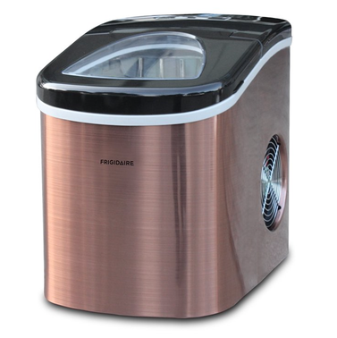 Frigidaire 26 lb. Countertop Icemaker in Copper Stainless Steel
